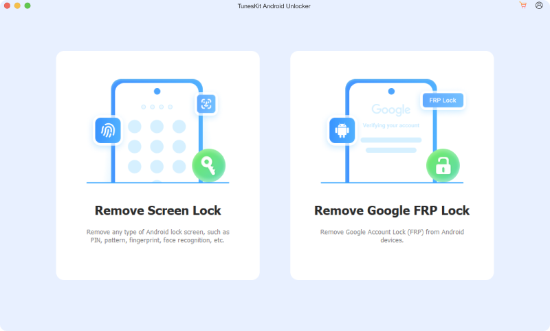 launch tuneskit android unlocker