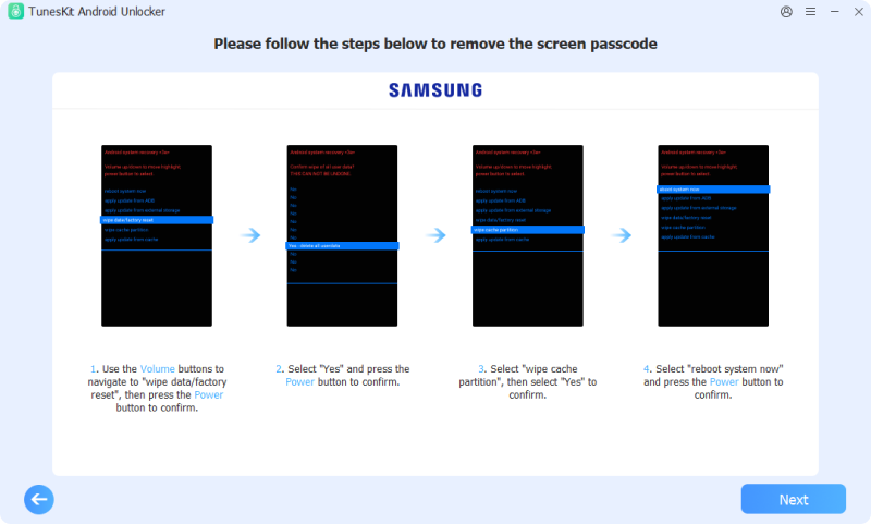 remove screen lock samsung
