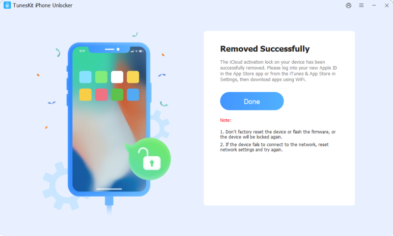 remove icloud activation lock successfully