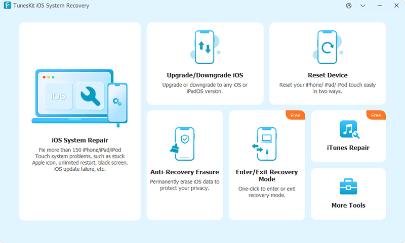 TunesKit iOS 27 Downgrade Tool