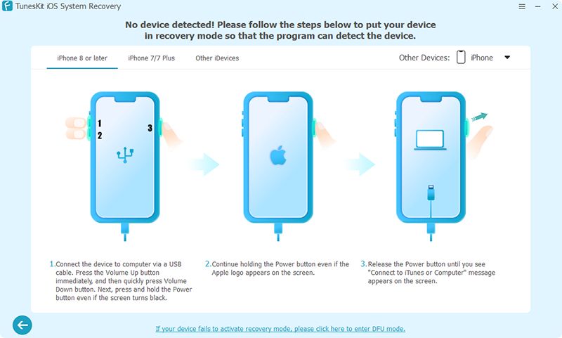 put iphone into dfu mode