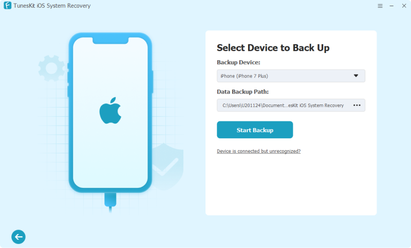 start backup