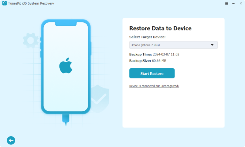 start restore
