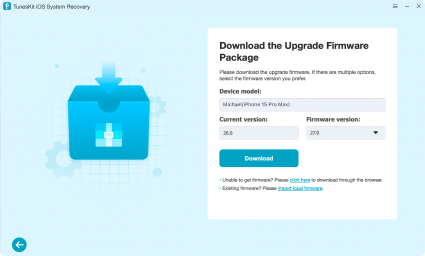 download firmware package