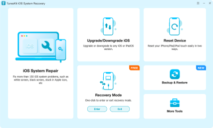 tuneskit ios system recovery