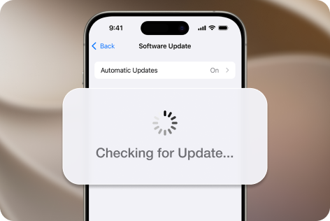Stuck on Checking for Update
