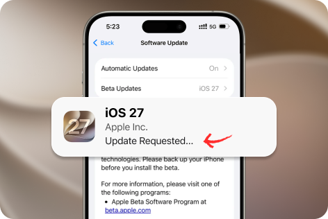 Stuck on Update Requested