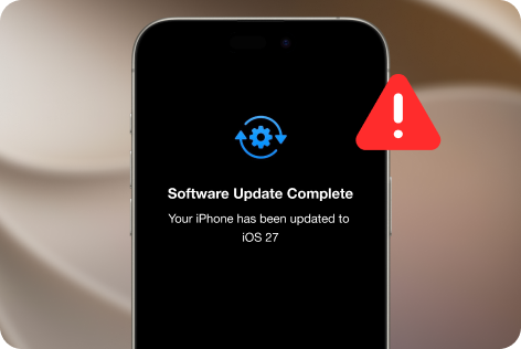 Stuck on Software Update Complete