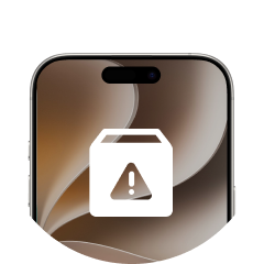 iPhone Software Update Failed icon