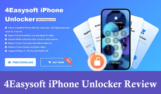 4easysoft iphone unlocker review