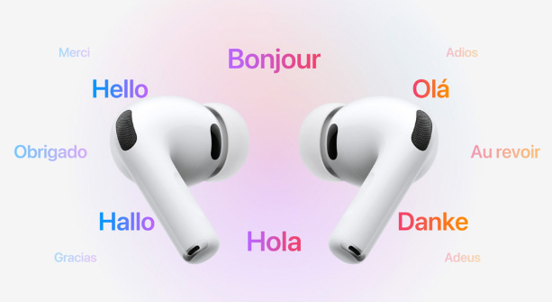 airpods live transation
