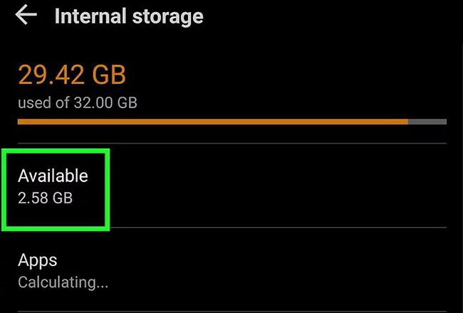 android storage