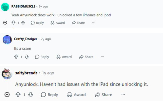 anyunlock reddit review