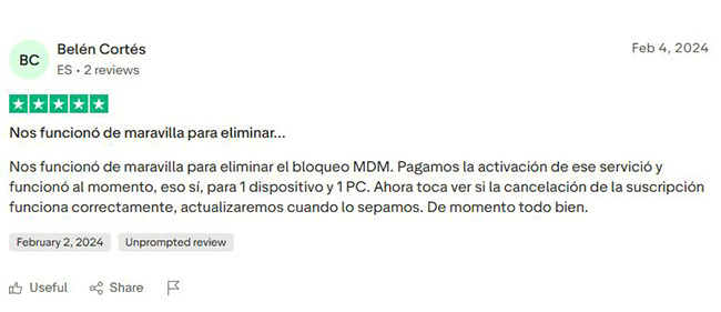 anyunlock trustpilot reviews