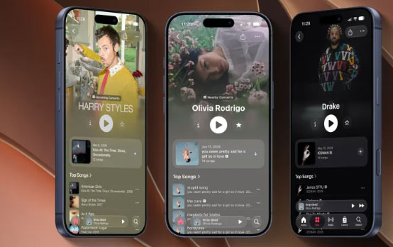 apple music new artist pages