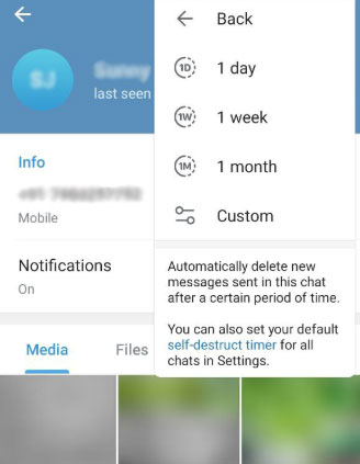 auto delete telegram