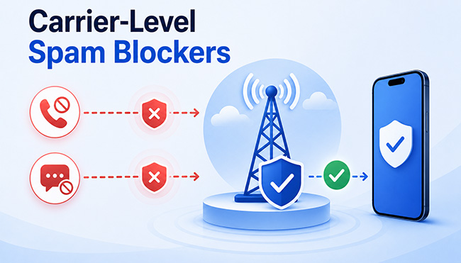 carrier level Spam blocker