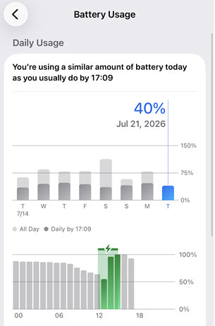 check battery usage 1