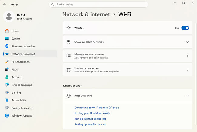 check computer network