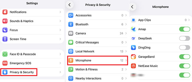 slide to power off iphone
