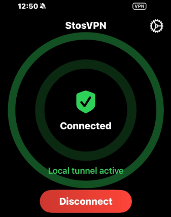 connect to stosvpn