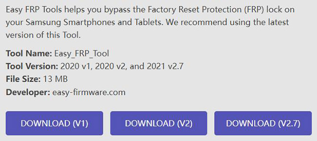 about easy samsung frp