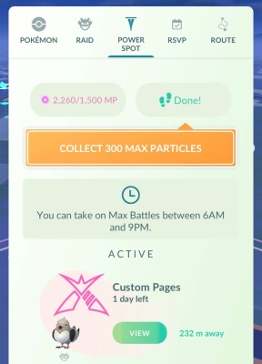 earn max particles from walking