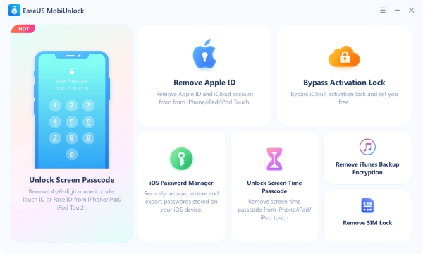 easeus mobiunlock key features