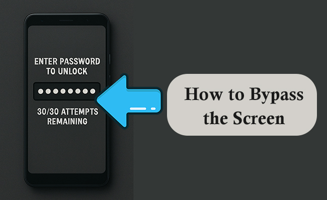 enter password to unlock 30 30 attempts remaining