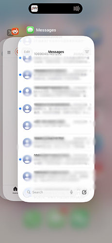 exit imessage