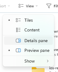 disable preview pane