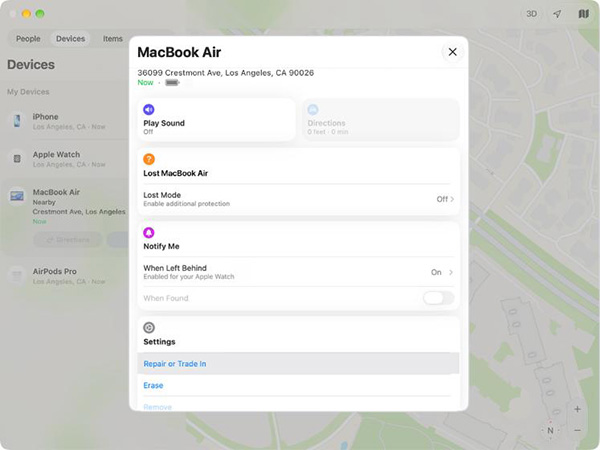 find my app on mac