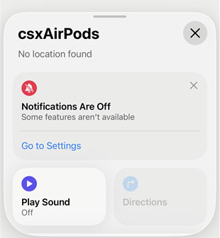 no location found page
