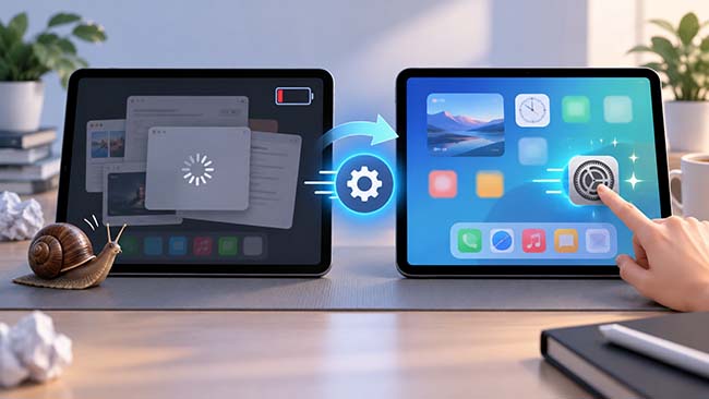 fix ipad running slow