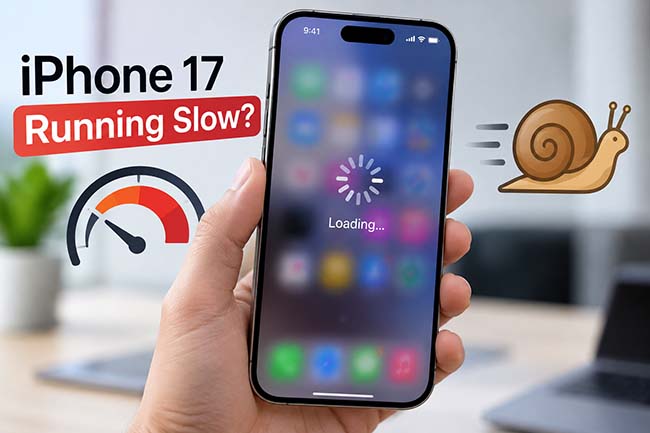 fix iphone 17 running slow
