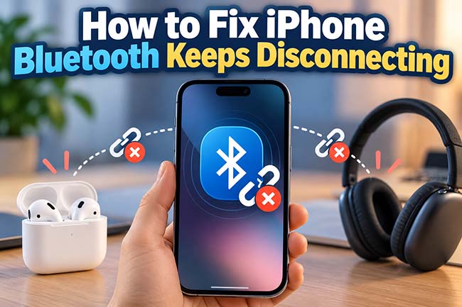 fix iphone bluetooth keeps disconnecting