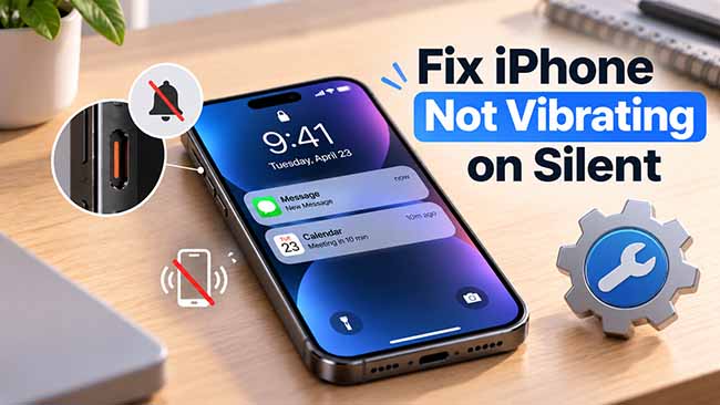 fix iphone not vibrating on silent