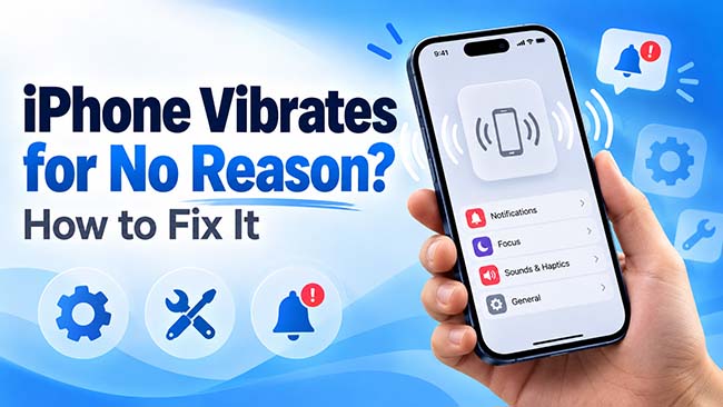 fix iphone vibrates for no reason