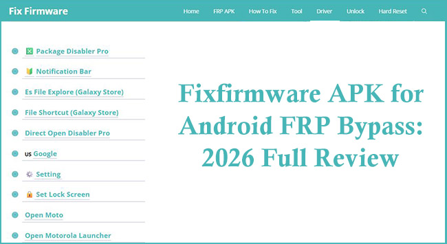 fixfirmware apk review