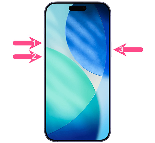 soft reset iPhone 17