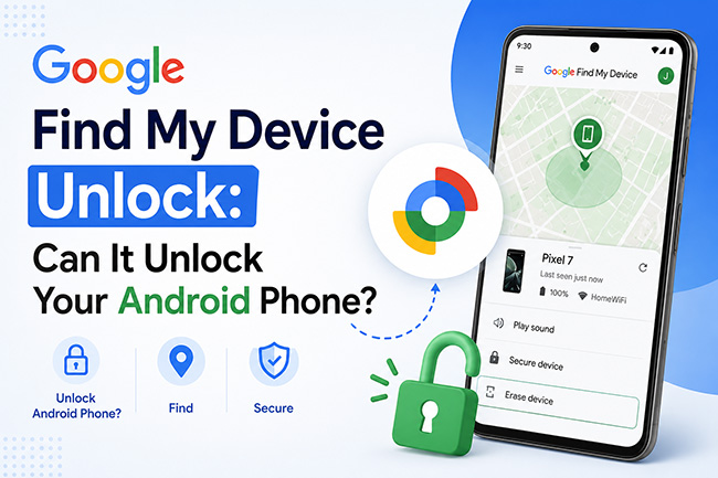 google find my device unlock