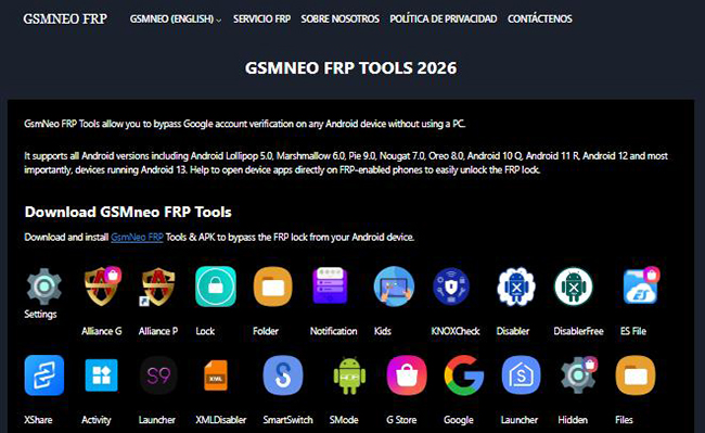 gsmneo frp bypass review