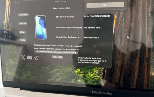 hackt1vator using page