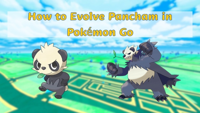how to evolve pancham in pokemon go