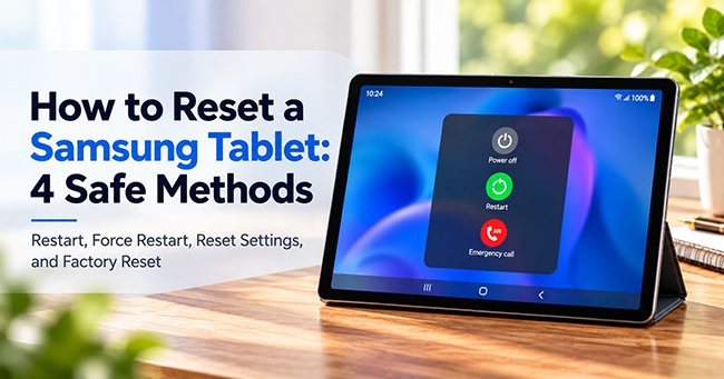 how to reset a samsung tablet