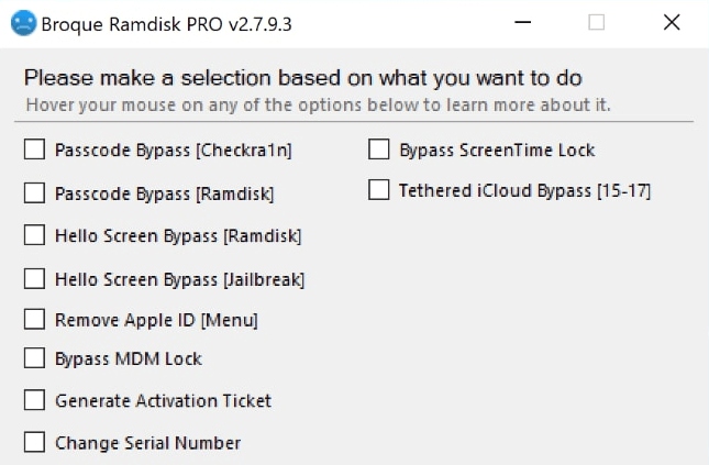 how to use broque ramdisk pro