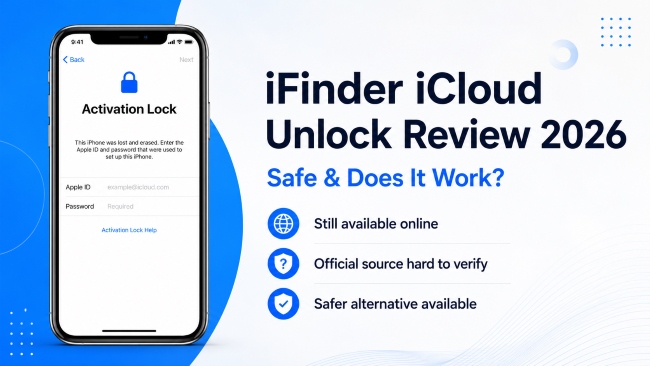 ifinder unlock icloud review