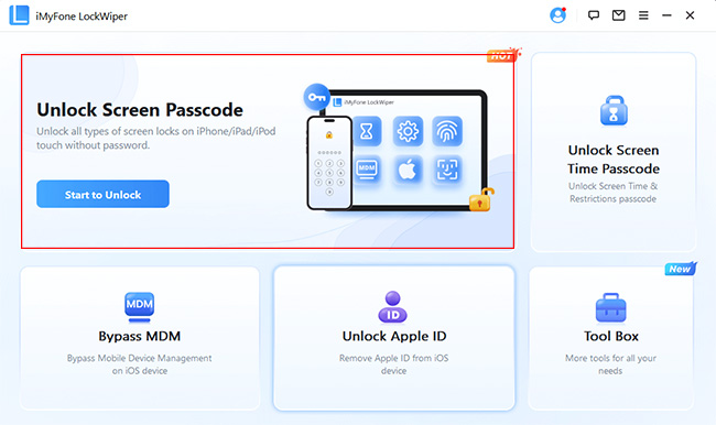 imyfone lockwiper unlock screen passcode