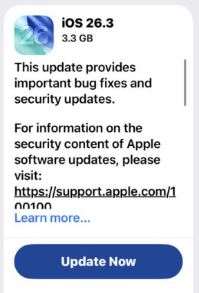 upgrade your ios system