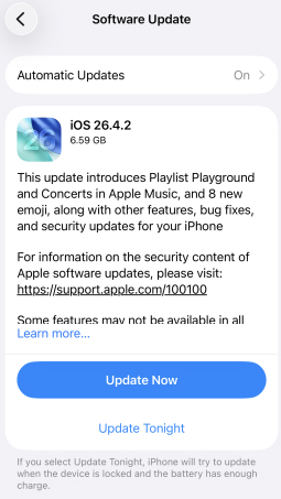 update ios